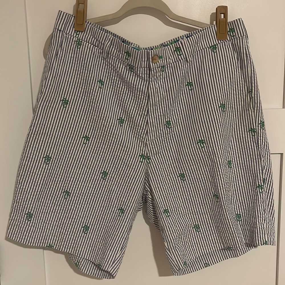 Lilly Pulitzer seersucker shorts